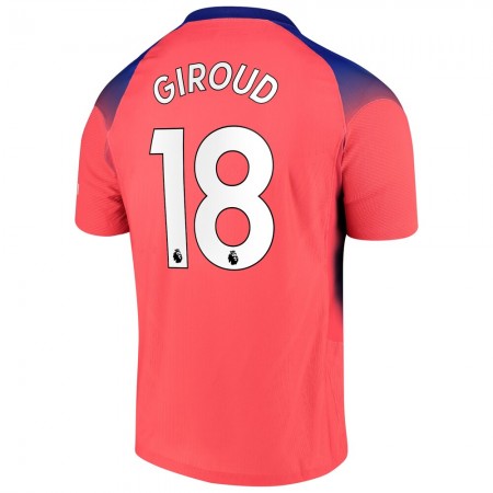 Jalkapallo Pelipaidat Chelsea Olivier Giroud 18 3 Paita 2020-2021 Lyhythihainen